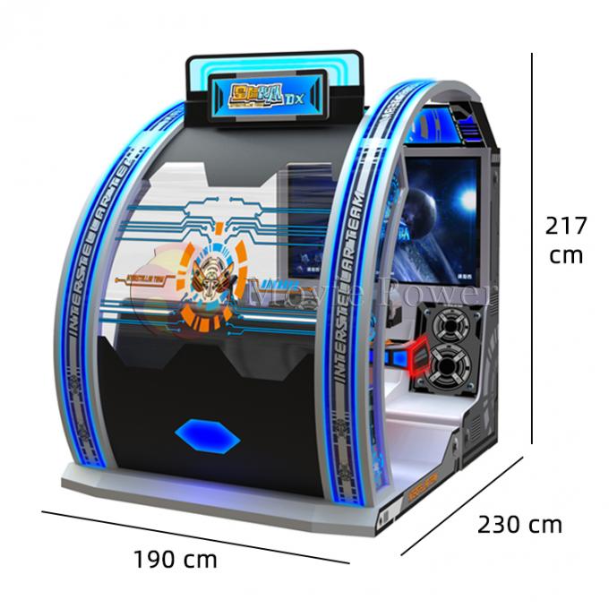 Unterhaltungs-Münzen-3D Schirm Arcade Gun Shooting Game Machine 4
