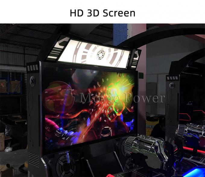 Unterhaltungs-Münzen-3D Schirm Arcade Gun Shooting Game Machine 1