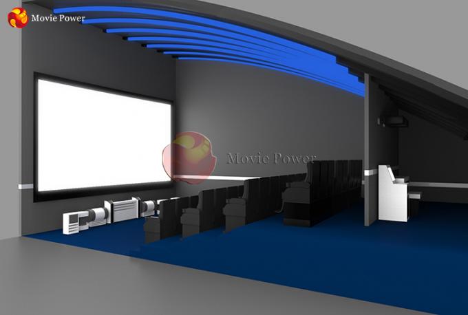 Ausrüstung wechselwirkender Mini Size Movie Theater des Vergnügungspark-4d 5d 7d 0
