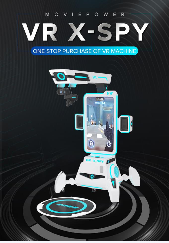 Schießen-Spiel-Arcade Simulator Virtual Reality Standing-Plattform der Film-Energie-VR 0