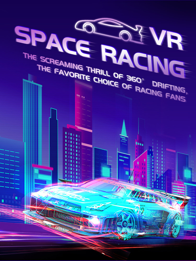 Auto-Fahrsimulator-Cockpit der virtuellen Realität 9d mit Bewegungs-Plattform Vr, das Spiel-Maschine läuft 0