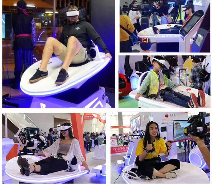 Slide-Spiel virtuelle Realität Skateboard Simulator 4d 8d 9d Arcade-Maschine 2