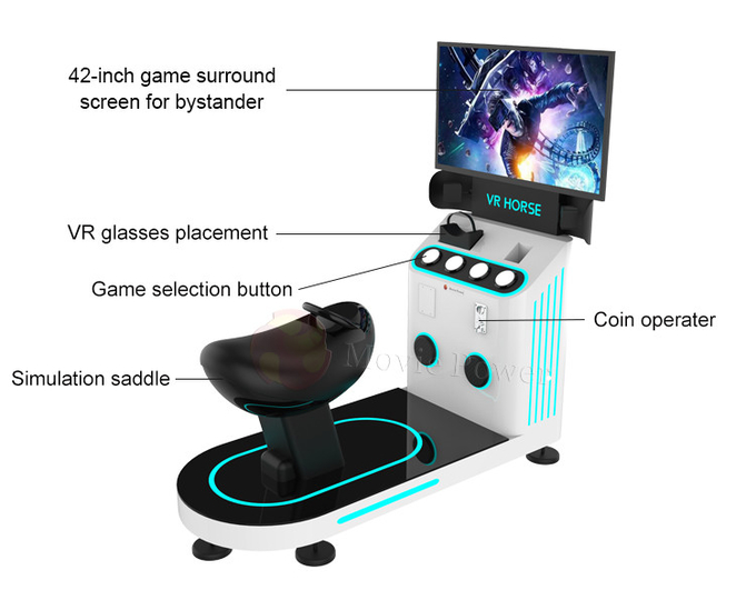 Pferderitten 4d 8d 9d Virtual Reality Simulator VR Arcade Spielmaschine 2