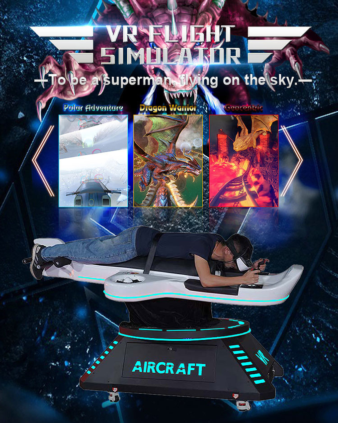 Birdly VR Flight Simulator 360 Vision Joystick Fliegende Arcade-Maschine 0