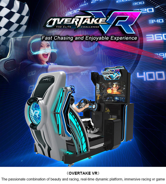 9d Vr Game Machine Car Racing Simulator für den Themenpark der virtuellen Realität 0