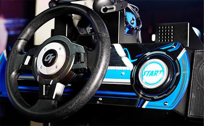 Indoor-Spielplatz Rennfahrtsimulator Virtuelle Realität Spiel 9D VR Gaming-Ausrüstung 5