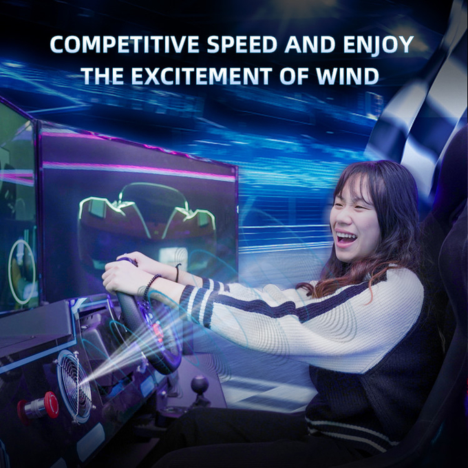 6 dof Hydraulic Racing Simulator VR Games Virtual Reality 3 Screen F1 Rennsimulator 2