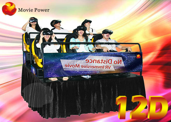 Kino-Simulator virtueller Realität 7D 9D 12D mit 3 Dof dem elektrischen dynamischen System 0
