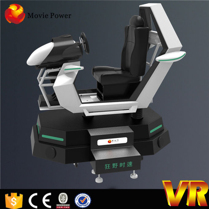 HEISSE VR 9D Sportspiel-Kindererwachsen-Erfahrung des Auto-Fahrenautorennen-Simulator-9D wechselwirkende on-line- 0