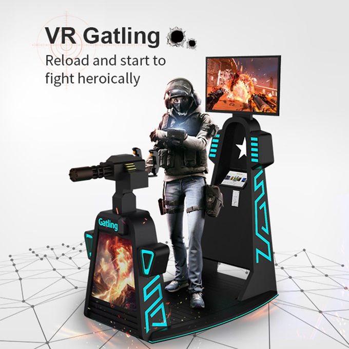 Handels-Kino-Schießen-Flug virtuellen Realität HD der VR-Simulator-9d des Säulengang-360 0