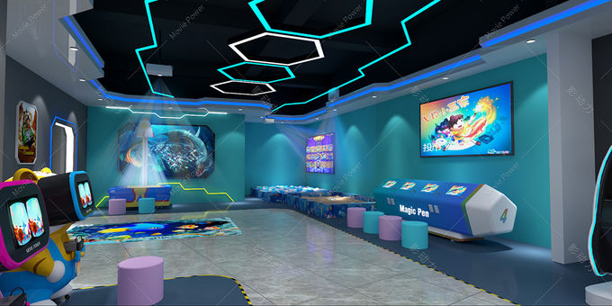 Freizeitpark-wechselwirkendes Kino Arcade Machines Virtual Reality Simulator der Unterhaltungs-VR 0