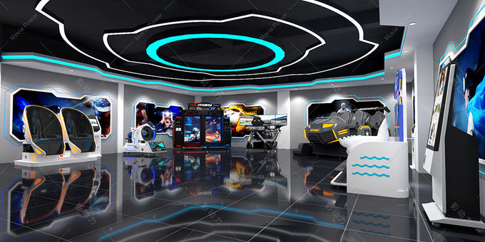 10-1000m2 9D VR Freizeitpark mit Arcade Game Machine Virtual Reality-Erfahrung Hall Zone 0