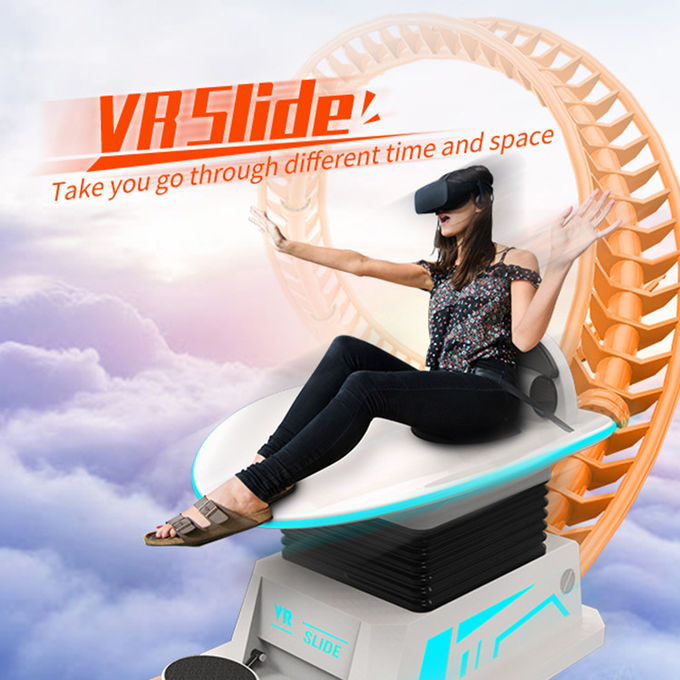 9d setzt Achterbahn-Simulator der Vr-Spiel-Maschinen-Innenvirtuellen realität 0