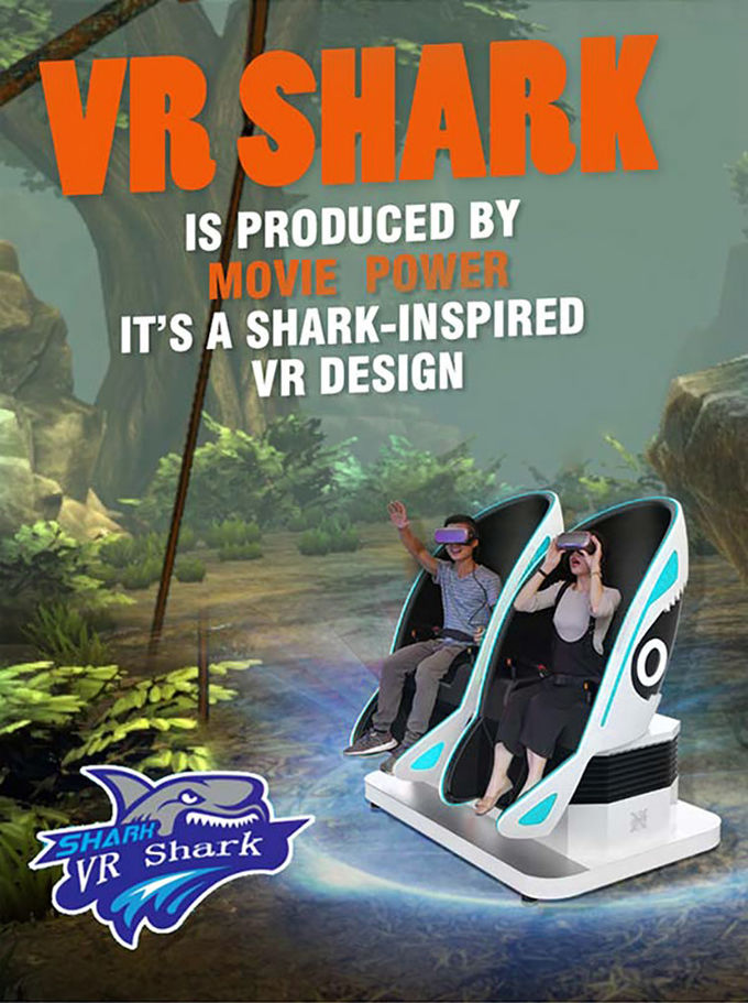 Amusent-Park-Produkt 2 der virtuellen Realität setzt Ei 9d Vr-Stuhl-Kino-Simulator 0
