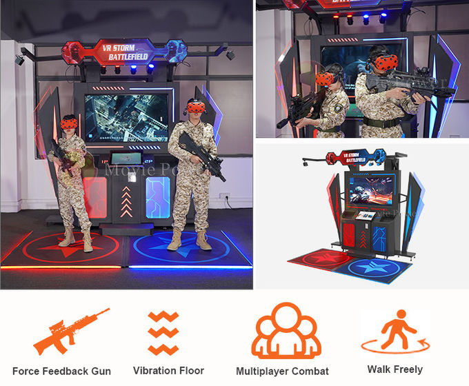 Infinity Battle VR Shooting Spiele Multiplayer 9d Shooter Simulator Gun Arcade Spiel für kommerzielle 0