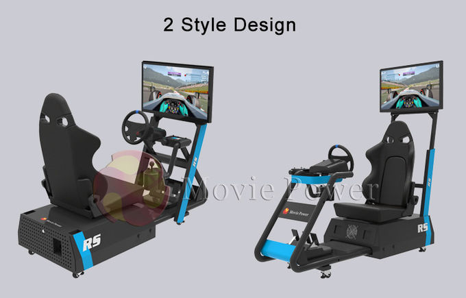 Autorennen-Simulator-Spiel-Maschinen-kleiner Abdruck der virtuellen Realität für gewerbliche Hauptnutzung 0