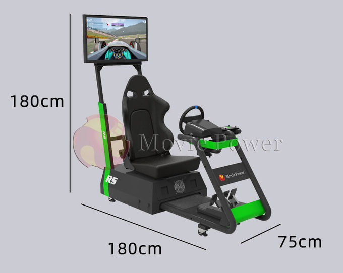 Autorennen-Simulator-Spiel-Maschinen-kleiner Abdruck der virtuellen Realität für gewerbliche Hauptnutzung 1