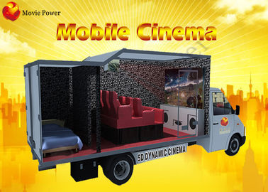 Mehrfacher Kino-Ausrüstungs-LKW des Thema-Nebel-Geruch-Feuer-5D VR mit Stromsystem