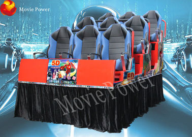 9 des Sitzer-7D Kino-Simulator Kino-dynamischer der Plattform-5D