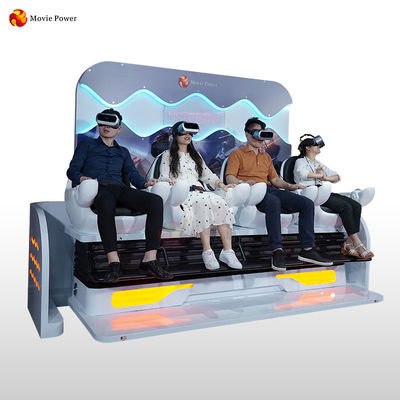 Freizeitpark wechselwirkendes Vr-Kino 2 3 4 dynamischer Plattform-Simulator der Sitz9d