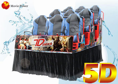 Dynamischer Fahrsimulator der Kino-Ausrüstungs-5d mit dynamischem Sitzer 3dof 6dof