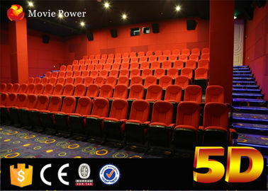 100 Bewegungs-Theater Seat des Sitzstromsystem-4d mit Regen-Blasen-Schnee-Wind-Feuer