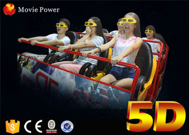 Des Freizeitpark-5d Bewegungs-Kino-Seats 5D Kino-der Ausrüstungs-4D Stuhl der Projektor-Kino-elektrischer Bewegungs-5D