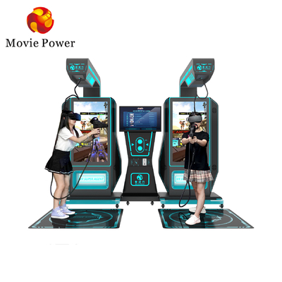 9d VR Arcade Shooting Game Machine Kat Virtual Reality Super 2 Spieler Waffensimulator