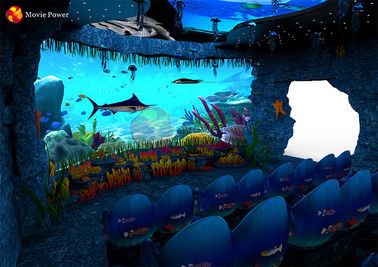Kino des Simulator-Ozean-Thema-4D