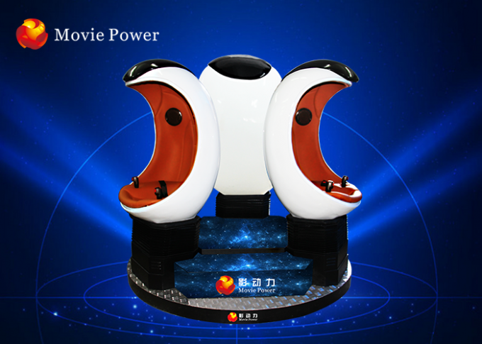 Handels-Kino 9D VR Ei-Kino-Ausrüstung der 360 Grad-virtuellen Realität 0