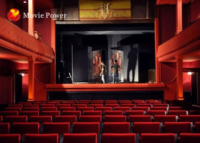 Luxus personifizierte Haupt-Theater des Kino-4D für den 200 Personen-Spielplatz 0