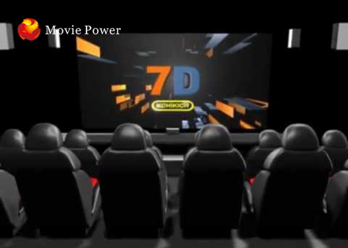 Kino-/des Museums-4D Bewegungs-Theater-Sitze mit dem hinteren Stoßen 0