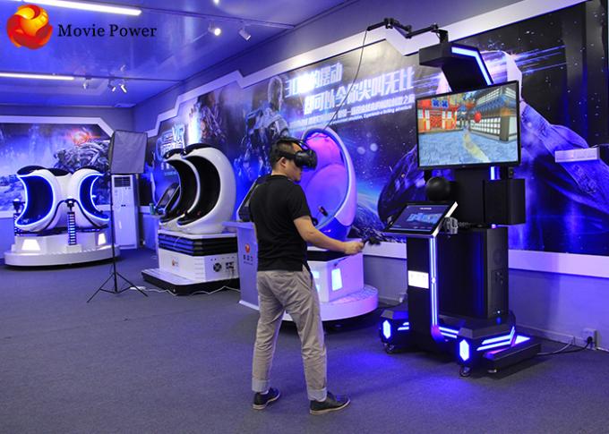Minischießen-Spiel-Simulator, der stehende Plattform-Innenvergnügungspark HTC VR steht 0