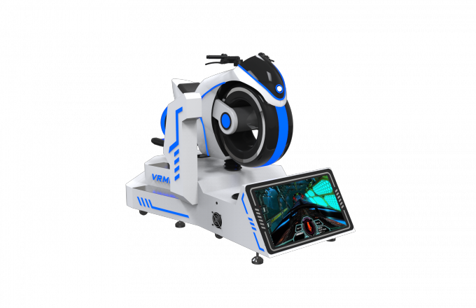 Fahrsimulator des Karten-System-VR mit wirklichem Motorrad des Handgriff-/virtuelle Realität 1