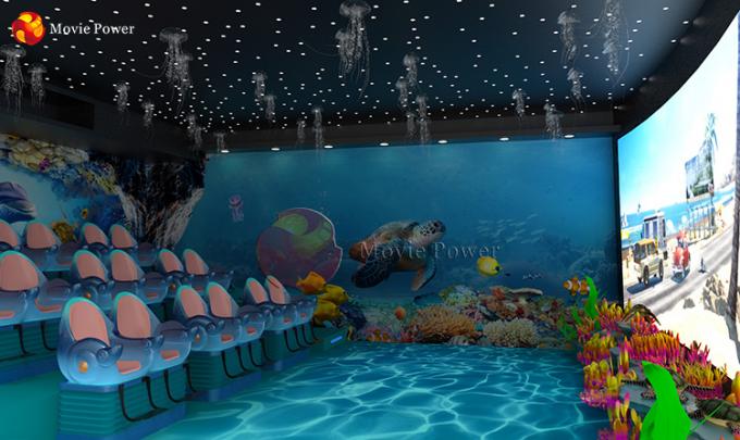 Kino des Simulator-Ozean-Thema-4D 0