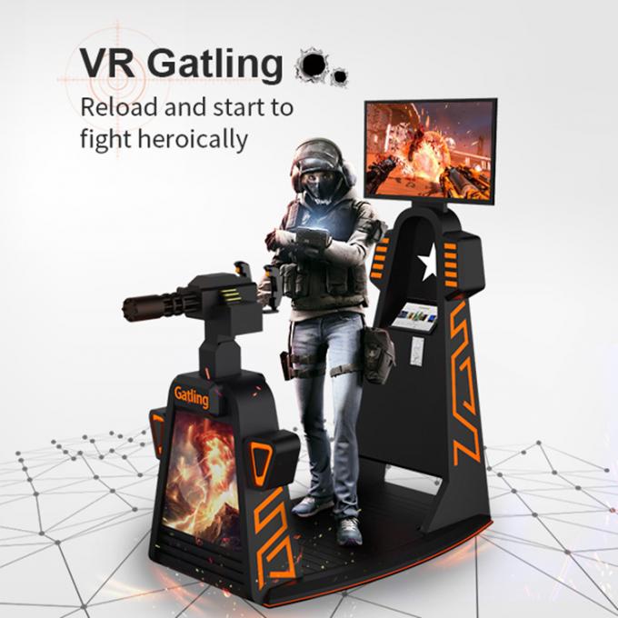 Gewehr-Schießen-Spiel-Maschine der virtuellen Realität der Unterhaltungs-Maschinen-große Raumstations-9d 0