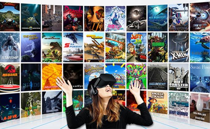 Zwei Kino-Ausrüstung der Sitzoptionale virtuellen Realität des Spiel-VR 9d 1
