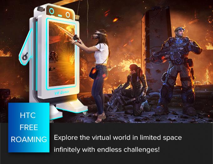 Multifunktionssimulator-Achterbahn VR der virtuellen Realität, die Arcade Game Equipment läuft 1