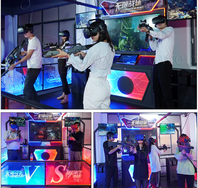 360 Grad 9d VR Shoot Simulator VR Shooting Spiel Arena Multiplayer Virtual Reality Ausrüstung 1
