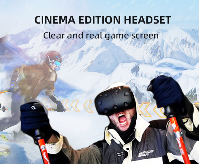 Dynamischer Indoor-Ski-Simulator 9d Virtuelle Realität Snowboard-Simulationsmaschinen 6