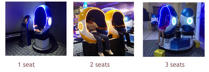 Ei-Kino Vr-Kino-Theater-Bewegungs-Stuhl-Simulator 9d Vr für Verkauf Vr-Achterbahn 360 für Einkaufszentrum 2