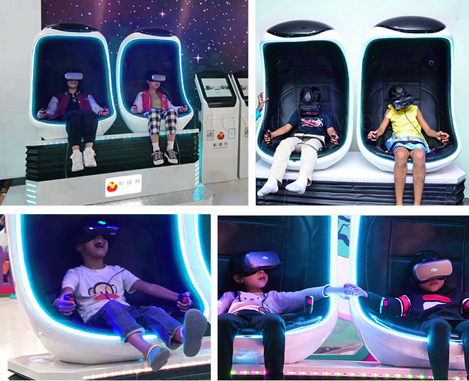 Vergnügungspark Vr 9D Bewegungssimulator Interaktives Spiel 9D Virtual Reality Ei Kino 1